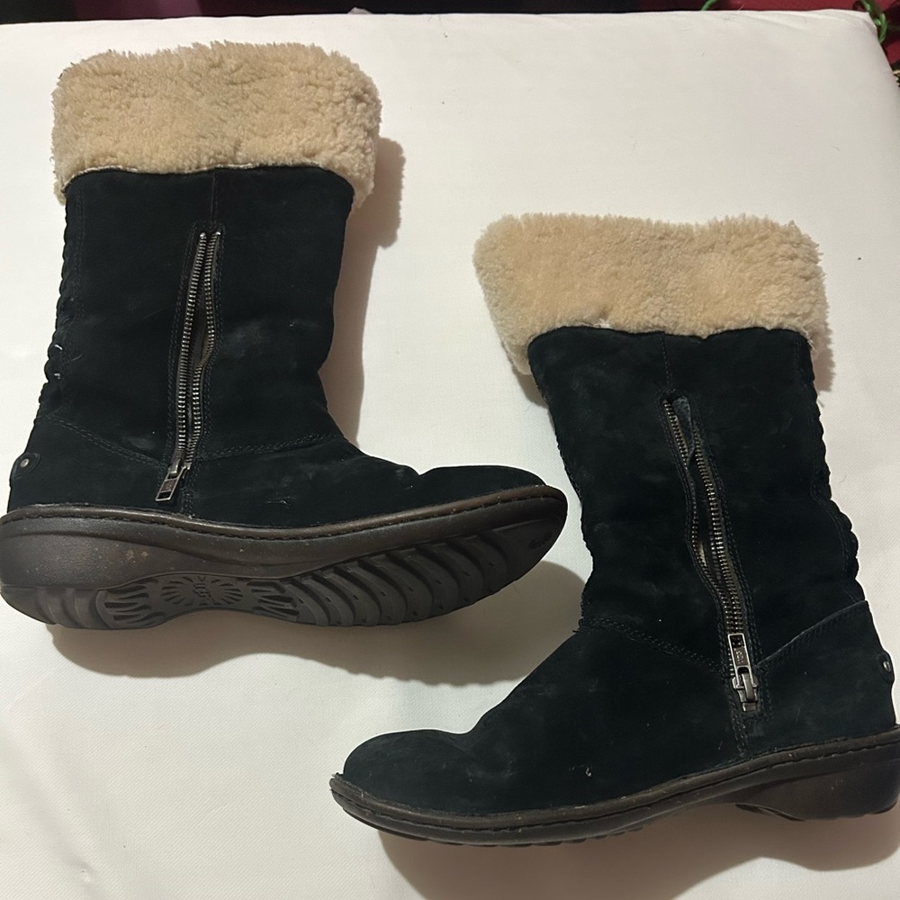 UGG Australia Karyn suede winter boots - Picture 4 of 14